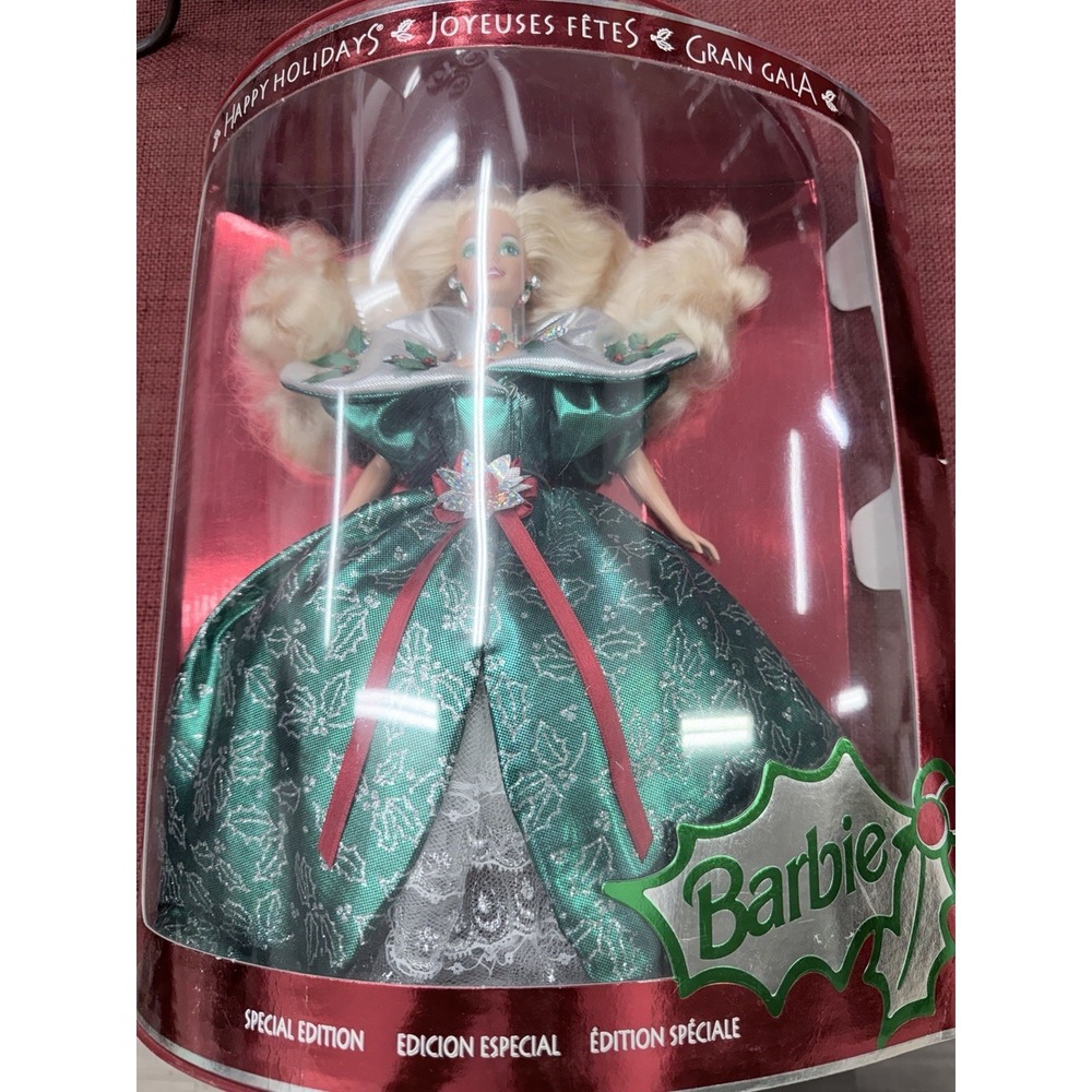 Barbie Vintage 1995 Happy Holidays Special Edition Barbie Doll‎ New In Box